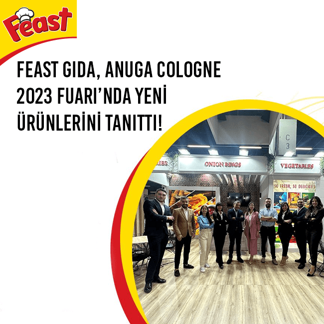 Feast Gıda, Almanya Köln'de gerçekleşen ANUGA Cologne 2023 fuarındaydı!