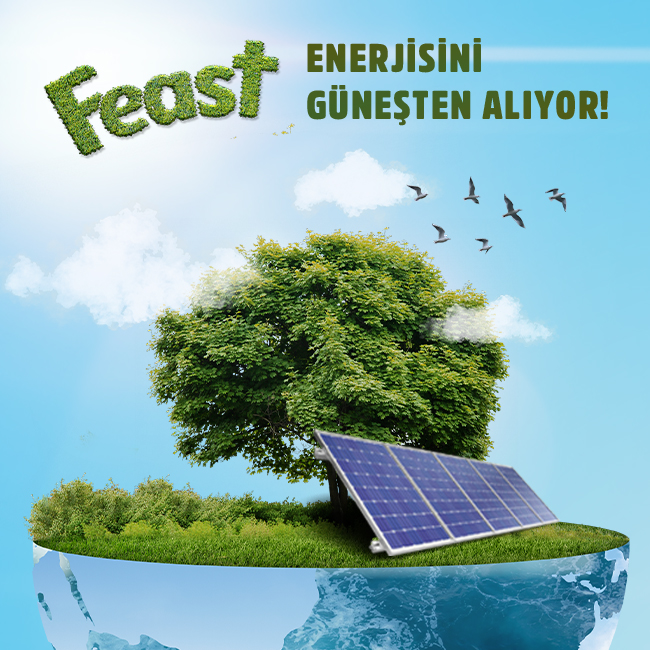 Enerjimizi Güneşten Alıyoruz
